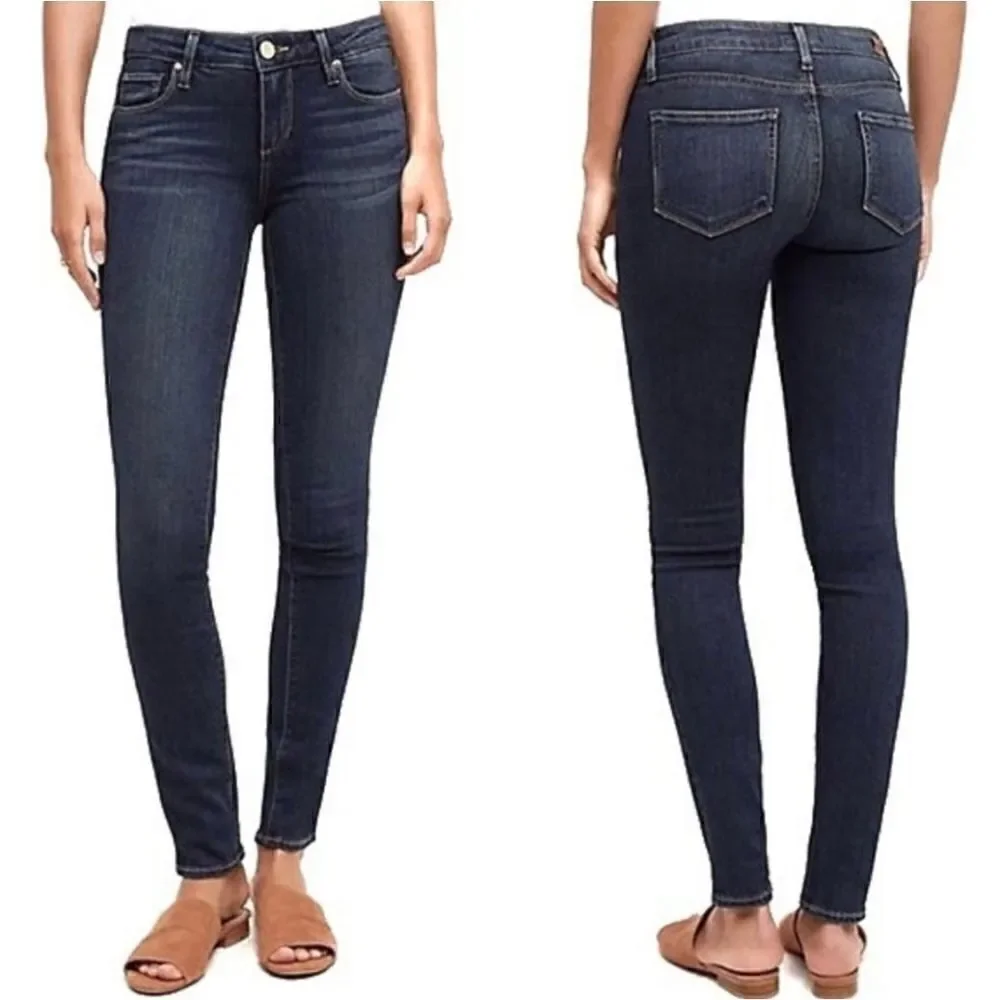 EC PAIGE DENIM SKYLINE SKINNY JEANS SZ. 29 (8)